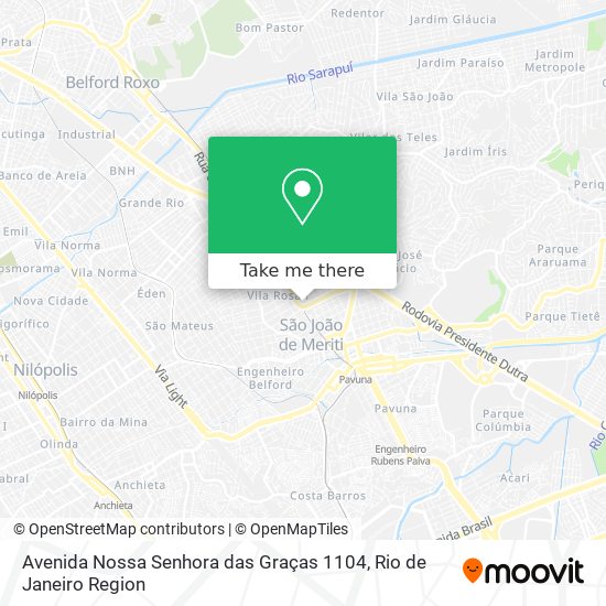 Avenida Nossa Senhora das Graças 1104 map