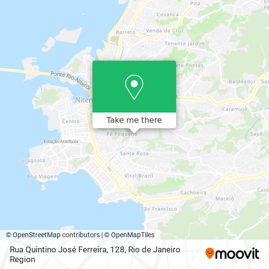 Rua Quintino José Ferreira, 128 map