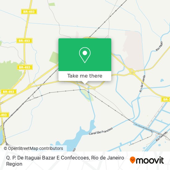 Q. P. De Itaguai Bazar E Confeccoes map