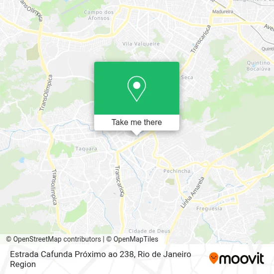 Estrada Cafunda Próximo ao 238 map