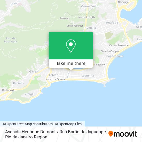 Avenida Henrique Dumont / Rua Barão de Jaguaripe map