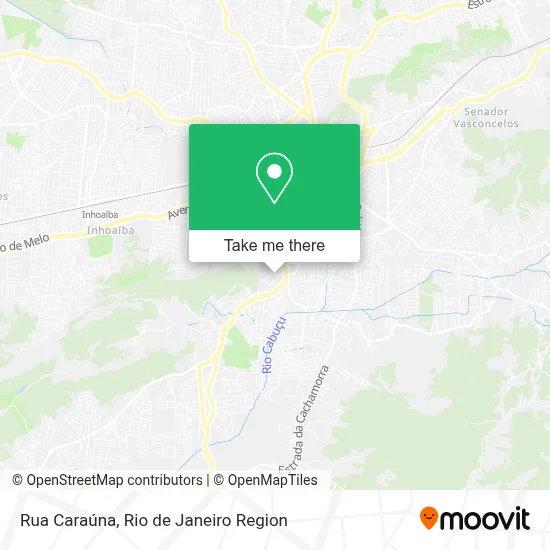 Rua Caraúna map