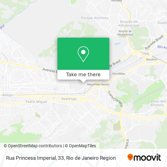 Rua Princesa Imperial, 33 map