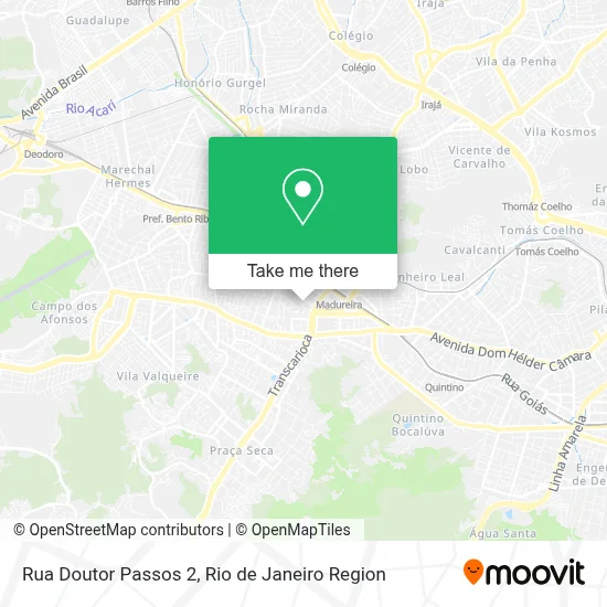 Rua Doutor Passos 2 map