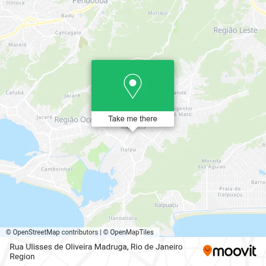 Rua Ulisses de Oliveira Madruga map