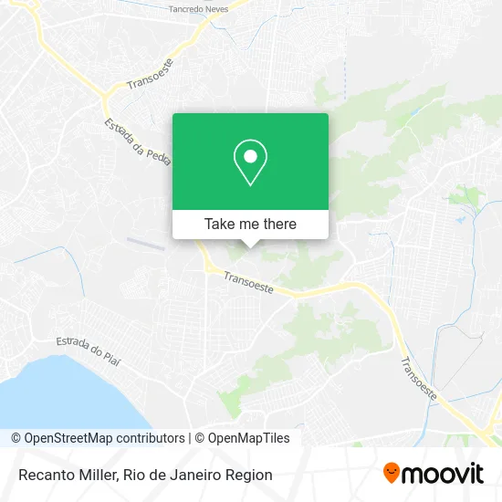 Recanto Miller map