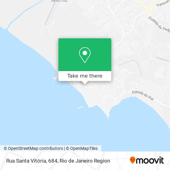 Rua Santa Vitória, 684 map