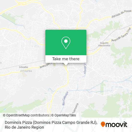 Domino's Pizza (Dominos Pizza Campo Grande RJ) map