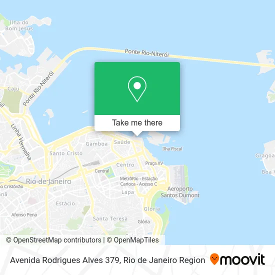 Avenida Rodrigues Alves 379 map