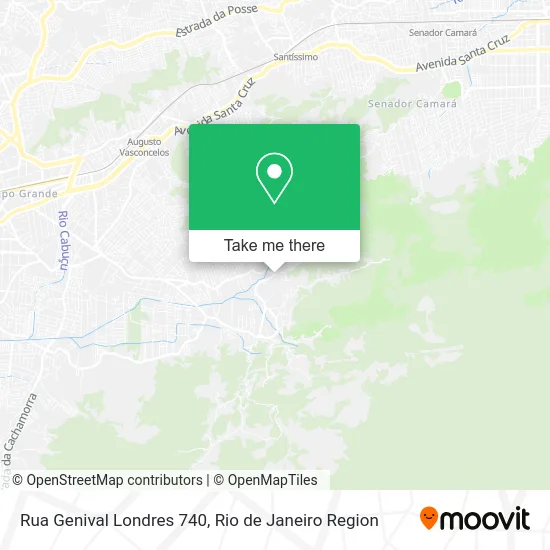 Rua Genival Londres 740 map