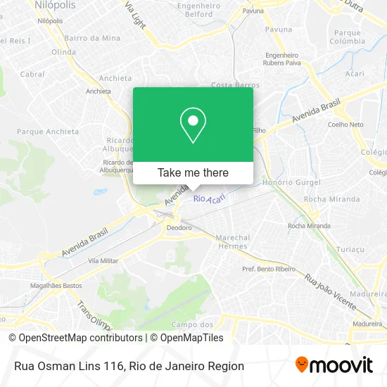 Rua Osman Lins 116 map