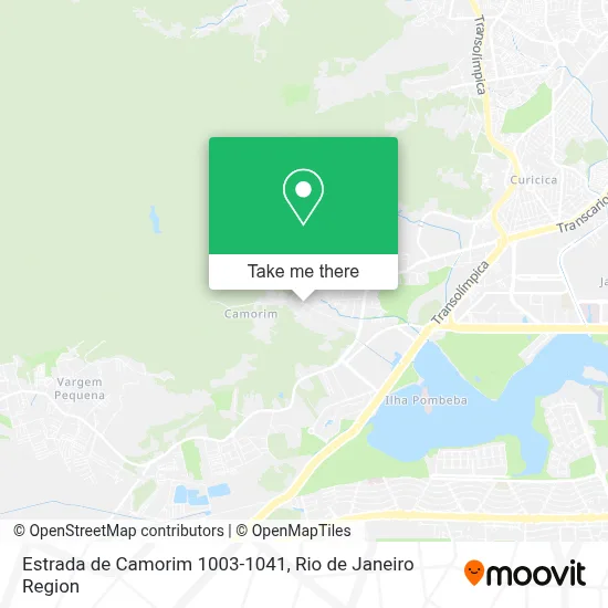 Estrada de Camorim 1003-1041 map