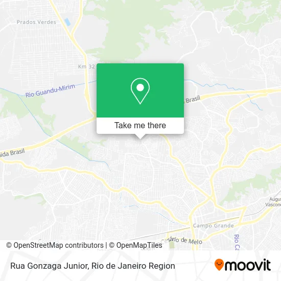 Rua Gonzaga Junior map