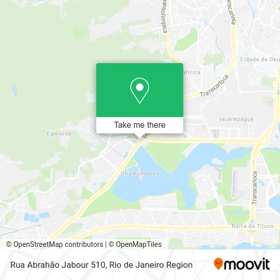 Rua Abrahão Jabour 510 map