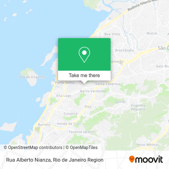 Rua Alberto Nianza map