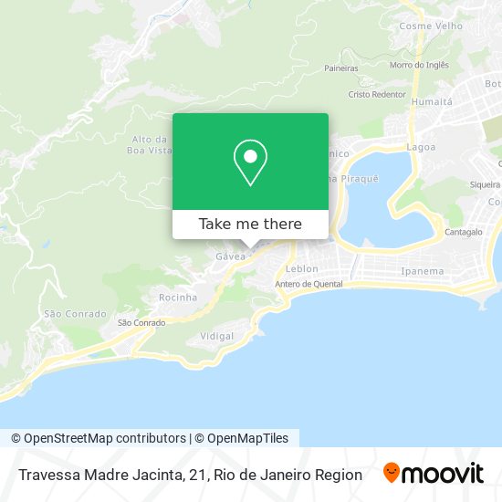 Travessa Madre Jacinta, 21 map