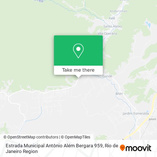 Estrada Municipal Antônio Além Bergara 959 map