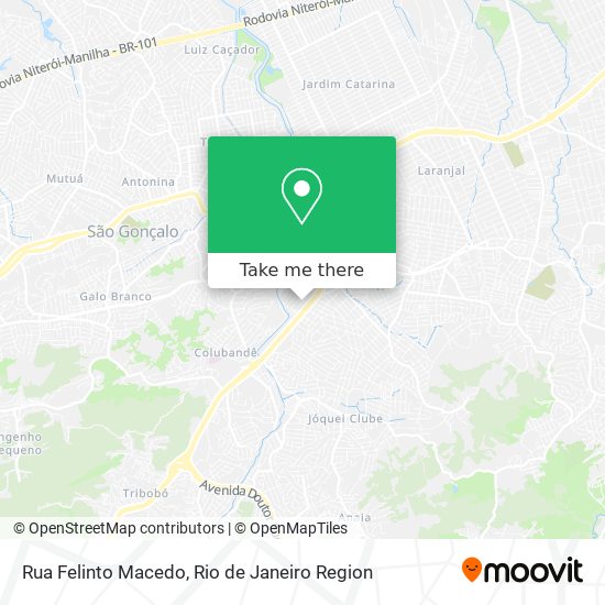Rua Felinto Macedo map