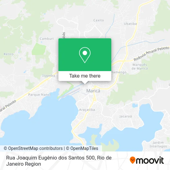 Rua Joaquim Eugênio dos Santos 500 map