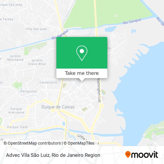 Advec Vila São Luiz map
