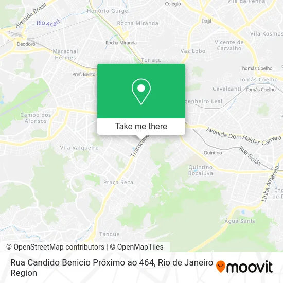 Rua Candido Benicio Próximo ao 464 map