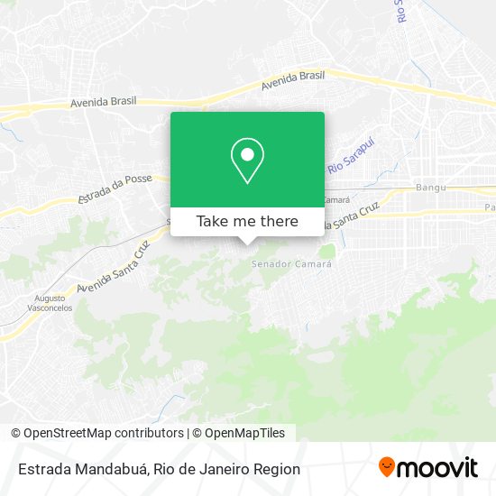 Estrada Mandabuá map