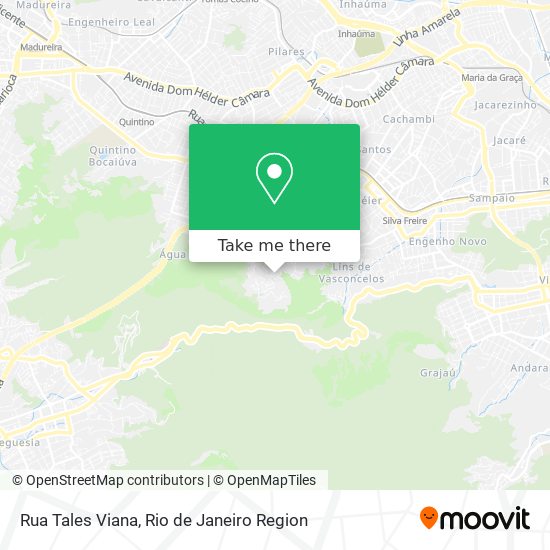 Rua Tales Viana map