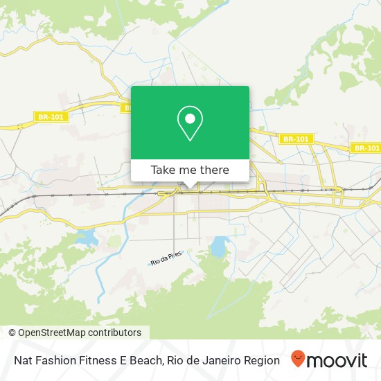 Nat Fashion Fitness E Beach map