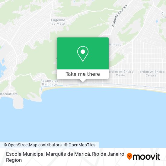 Escola Municipal Marquês de Maricá map