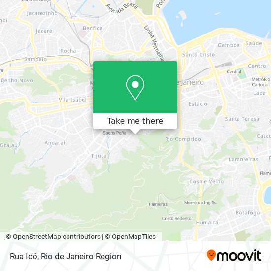 Mapa Rua Icó