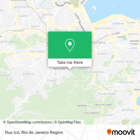 Rua Icó map