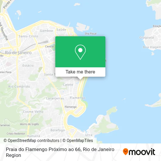 Praia do Flamengo Próximo ao 66 map