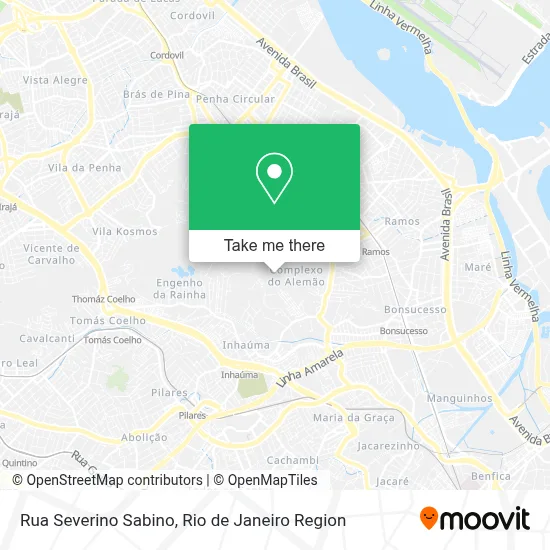 Rua Severino Sabino map