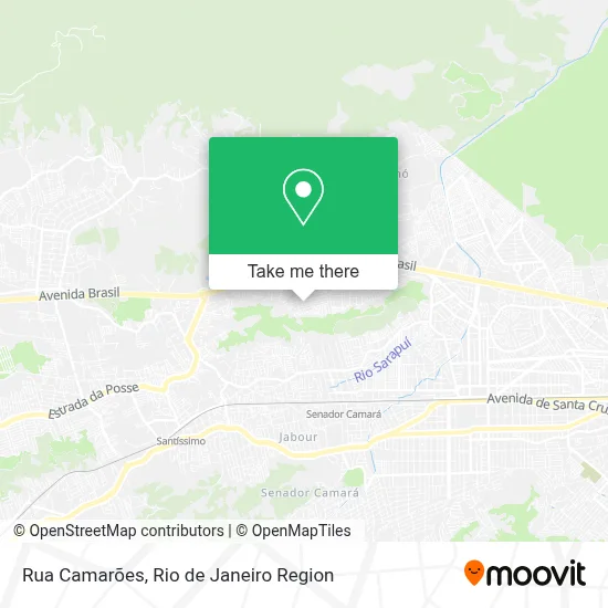 Rua Camarões map