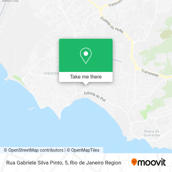 Rua Gabriele Silva Pinto, 5 map