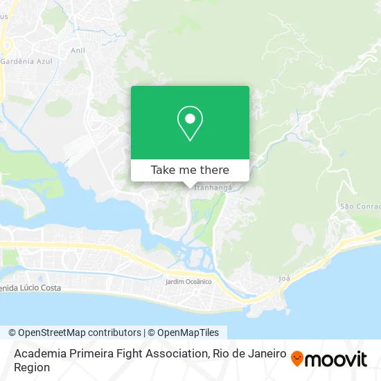 Academia Primeira Fight Association map