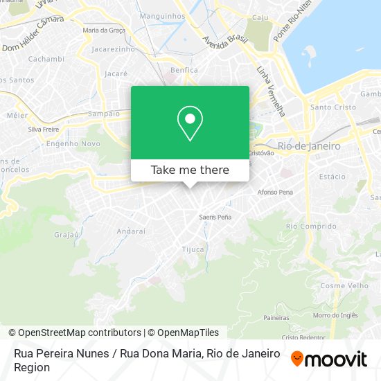 Rua Pereira Nunes / Rua Dona Maria map