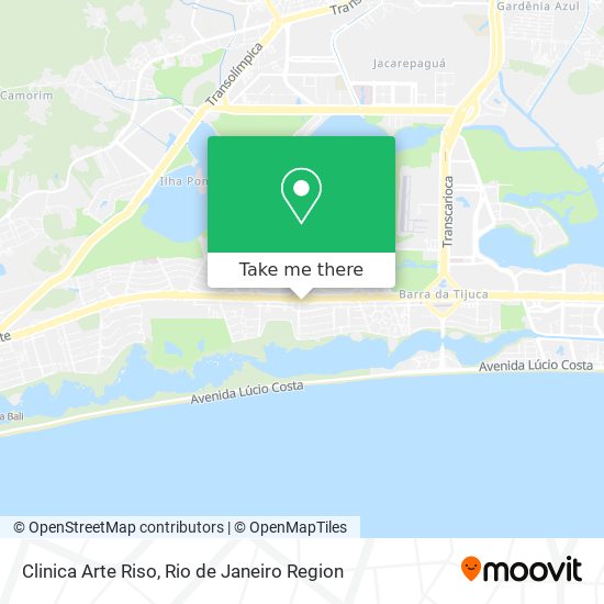 Clinica Arte Riso map
