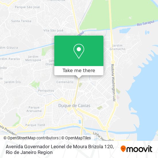 Avenida Governador Leonel de Moura Brizola 120 map