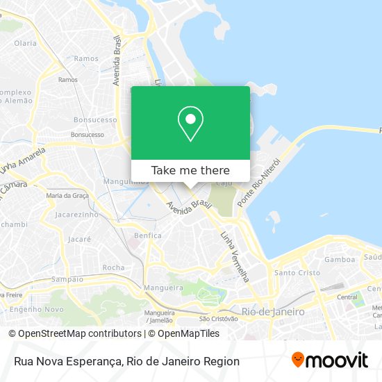 Mapa Rua Nova Esperança