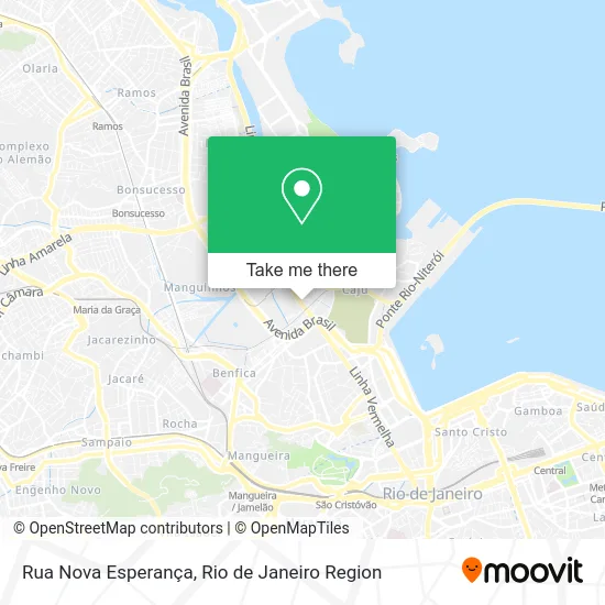 Rua Nova Esperança map