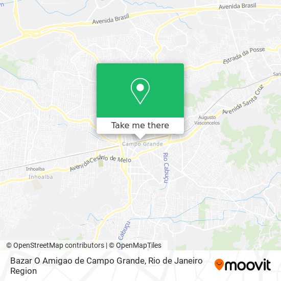 Bazar O Amigao de Campo Grande map