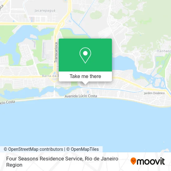 Four Seasons Residence Service map