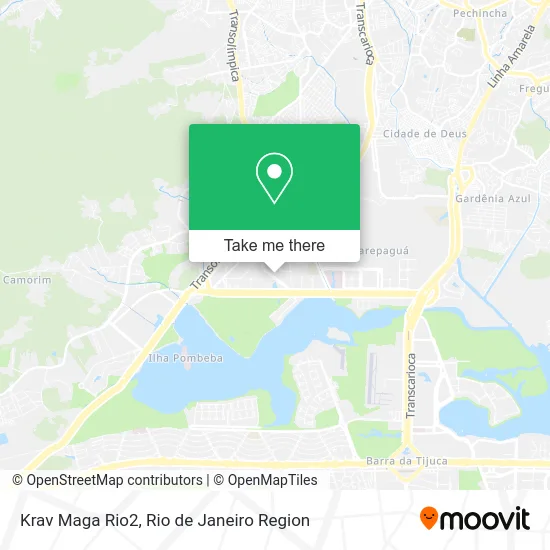Krav Maga Rio2 map