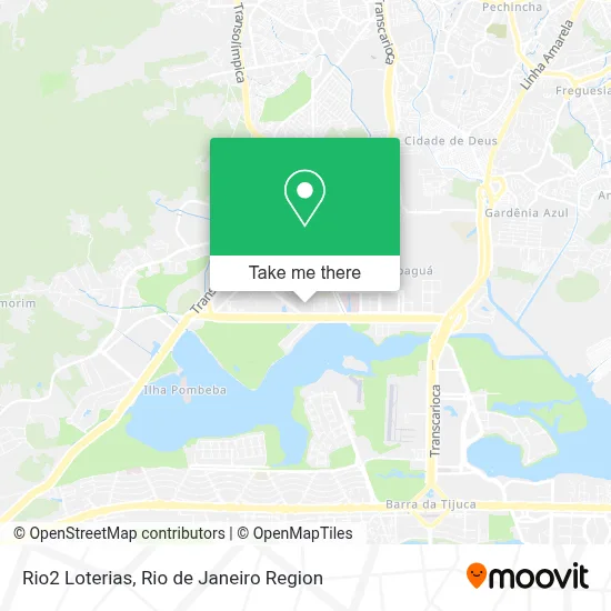 Rio2 Loterias map