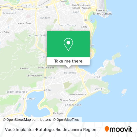 Mapa Você Implantes-Botafogo