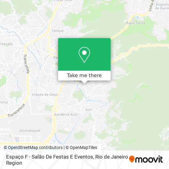 Espaço F - Salão De Festas E Eventos map