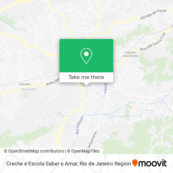 Creche e Escola Saber e Amar map