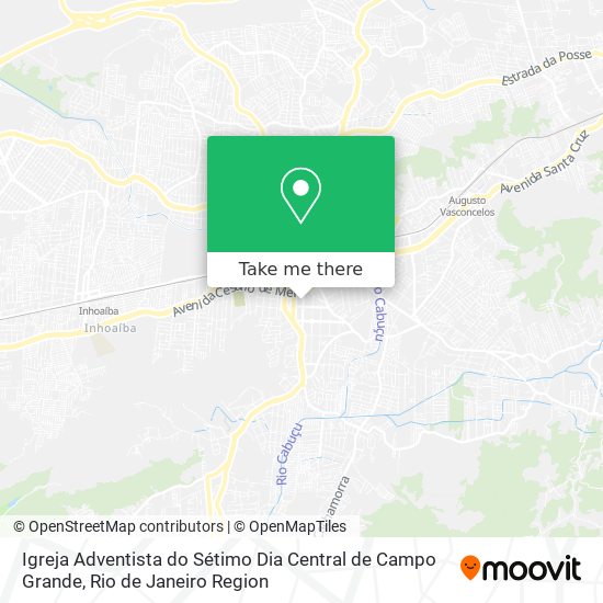 Igreja Adventista do Sétimo Dia Central de Campo Grande map