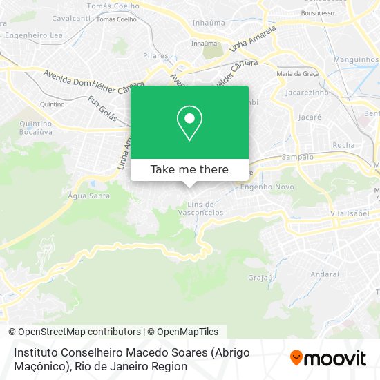 Instituto Conselheiro Macedo Soares (Abrigo Maçônico) map